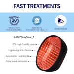 272 Laser Cap for Hair Growth, Hair Regrowth System for Men/Women, Scalp Treatment to Stop Hair Loss and Regrows Thinning Hair, Low Level Laser Therapy w/Medical Grade Lasers