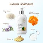 Svvimer Rice Water Hair Growth Shampoo - Biotin Thickening Shampoo for Hair Loss and Thinning Hair - Sulfate Free for Women and Men 10 Fl Oz (Pack of 1)