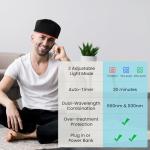 Elfeye Red Light Therapy Cap for Hair Growth - Hair Regrowth Treatment Device for Men & Women, 660&850nm Red Light Therapy Hat, Rechargeable Laser Cap for Thinning Hair, Hair Loss & Scalp Health