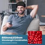 Elfeye Red Light Therapy Cap for Hair Growth - Hair Regrowth Treatment Device for Men & Women, 660&850nm Red Light Therapy Hat, Rechargeable Laser Cap for Thinning Hair, Hair Loss & Scalp Health
