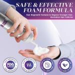 2% Minoxidil for Women Foam Hair Growth - Minoxidil Hair Regrowth Treatment for Women, Topical Solution Hair Loss Treatments, Thicker and Fuller Hair, 2 x 2.11 oz for 2 Months Use