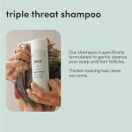 hers Triple Threat Shampoo and Conditioner Set for Women - Thickening, Moisturizing, Reduces Shedding - Color Safe Hair Loss Shampoo and Conditioner - Napa Rose - 2 x 6.4 fl oz
