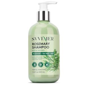Svvimer Rosemary Hair Growth Shampoo - Thickening Shampoo with Biotin Tea Tree Oil