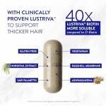 Routine Wellness Hair Growth Supplement - Clinically Proven for Thicker, Fuller Hair - Reduces Wrinkles, Fine Lines - Gluten Free, Ideal for Women & Men with Thinning Hair - 1 Bottle, 30 Day Supply