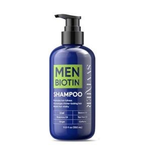 Svvimer Hair Growth Shampoo for Men - Biotin Thickening Shampoo with Rosemary Tea Tree Oil Caffeine for Hair Loss and Thinning Hair - 13.5 Fl Oz (Pack of 1)