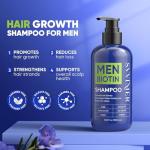 Svvimer Hair Growth Shampoo for Men - Biotin Thickening Shampoo with Rosemary Tea Tree Oil Caffeine for Hair Loss and Thinning Hair - 13.5 Fl Oz (Pack of 1)