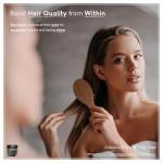 Crown of Glory 10 in 1 Hair Growth Maximizer, DHT Blocker Supplement, Saw Palmetto, Fo-Ti, Collagen, Pumpkin Seed Oil & More, Supports Thicker, Stronger Hair & Scalp Health (120 Capsules - 2 Months)