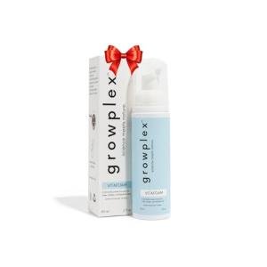 Growplex Vitafoam 5% Minoxidil Foam for Men & Women, DHT Blocking Minoxidil for Men Foam, Non-Greasy, Fast-Drying Formula for Hair Regrowth