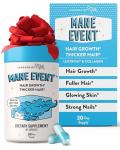 Legendairy Milk Mane Event™ - Hair Skin and Nails Vitamins with Collagen Peptides, Biotin & Lustriva® - Hair Vitamins for Women - Supplement Promotes Hair Growth for Thicker & Fuller Hair