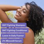 Shapiro MD Hair Growth Experts Women's Regrowth Kit Plus: Shampoo, Conditioner, 2% Minoxidil, Leave-In Foamer. Anti Hair Loss and Thinning Hair Solution for Women, 1 Month