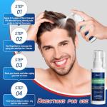 Minoxidil for Men Hair Growth Spray - 5% Topical Hair Regrowth Treatment for Thinning Hair and Beard Growth, Extra Strength Hair Loss Solution, 1-Month Supply, 2 Fl Oz (Pack of 1)