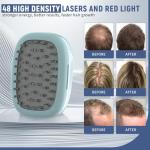 Laser Comb for Hair Growth, Red Light Therapy for Hair Growth, Laser Hair Growth Device Medical Grade Lasers, Stimulates Hair Growth, Reverses Thinning