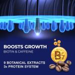 Hair Growth Shampoo for Men: Powerful Cleaning, Thickening & Strengthening Formula for Hair Loss & Thinning Hair, DHT-Blocking Root Activator Infused with Biotin, Caffeine & Tea Tree Oil, 13.5 fl oz