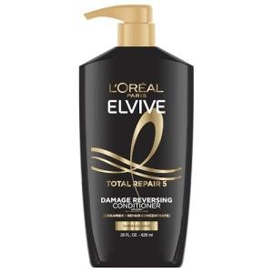 L’Oréal Paris Elvive Total Repair 5 Repairing Conditioner for Damaged Hair Conditioner with Protein and Ceramide for Strong Silky Shiny Healthy Renewed Hair 28 Fl Oz