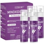 5% Minoxidil Spray for Women-4 PCS ，monoxide for men hair Infused with Biotin, hers hair regrowth treatment, Supports Thicker and Fuller Hair & Beard (13oz, 7 Month Supply)