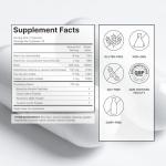 Serovital Hair Regeneres - Enhanced Hair Growth Vitamins for Women, Decrease Hair Loss and Shedding, Strengthen and Thicken Hair, Reduce Greying and Breakage, Regrow Hair, Hair Vitamins - 60 Count