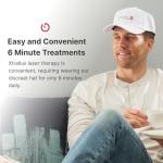 Xtrallux Turbo Pro Laser Hair Growth Cap with 316 Lasers – 6 Minute Treatment Time for Thinning Hair | Hair Loss Treatment | Hair Regrowth Cap for Men and Women