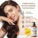 Biotin Hair Growth Shampoo for Thinning Hair in Adults 30+ – Strengthening Formula with Biotin & Rosemary – Reduces Shedding, Supports Fuller, Stronger Hair – Sulfate-Free, 16.9 fl oz