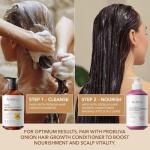 Biotin Hair Growth Shampoo for Thinning Hair in Adults 30+ – Strengthening Formula with Biotin & Rosemary – Reduces Shedding, Supports Fuller, Stronger Hair – Sulfate-Free, 16.9 fl oz