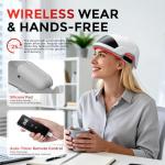 OVEKPA Red Light Therapy for Hair Growth Laser Cap - FDA Cleared Laser Therapy Device - Promotes Hair Regrowth Alopecia Treatment for Men & Women