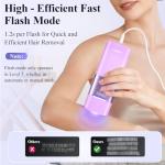 Xsoul Laser Hair Removal with Sapphire 5℃ Ice Cooling, Painless & Permanent IPL Laser Hair Device for Women Men, 2 Modes, 5 Levels, 999,999 Flashes, at Home Hair Remover for Bikini, Armpit & Face