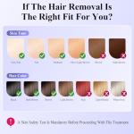 Xsoul Laser Hair Removal with Sapphire 5℃ Ice Cooling, Painless & Permanent IPL Laser Hair Device for Women Men, 2 Modes, 5 Levels, 999,999 Flashes, at Home Hair Remover for Bikini, Armpit & Face