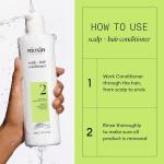 Nioxin Scalp + Hair Thickening System 2 Conditioner | For Natural or Untreated Hair with Progressed Thinning | With Niacinamide and Biotin |10.1 Fl oz.