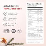 HAIRtamin Advanced Formula Hair Vitamins for Women & Men | Vegan 5000 Mcg Biotin Capsules Vitamin Supplement | Hair Skin and Nail Capsule Supplement to Promote Hair Growth & Thickness | 30 Count