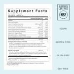 Nutrafol Women's Hair Growth Supplements, for Women 18-44 Years Old, Clinically Tested for Visibly Thicker, Stronger Hair, 100% Vegan Ingredients, Dermatologist Recommended - 1 Month Supply, 1 Pouch