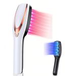 Electric Hair Growth Comb - Hair Care Comb for Dandruff Removal - Built-in Anion Device -Rechargeable - Scalp Massager Follicle Stimulation Tool
