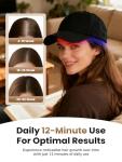 Hair Growth Device, Advanced Laser Hair Growth Cap, Red Light Therapy for Hair Growth, Red Light Cap for Thicker Hair in Men and Women