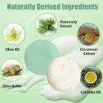 DBEAUTYM 2 Pack Rosemary Shampoo Conditoner Bar Set,Thinning Hair - Volume Shampoo & Conditioner Bar for Men and Women,Hair Thickening & Regrowth Treatment,Hair Growth Soap for Anti-Hair Loss