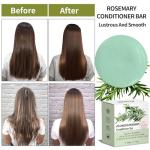 DBEAUTYM 2 Pack Rosemary Shampoo Conditoner Bar Set,Thinning Hair - Volume Shampoo & Conditioner Bar for Men and Women,Hair Thickening & Regrowth Treatment,Hair Growth Soap for Anti-Hair Loss