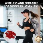 Red Light Therapy for Hair Growth, Laser Hair Loss Treatments Hat, Discreet Daily Use Under Hats, 20-min Rechargeable