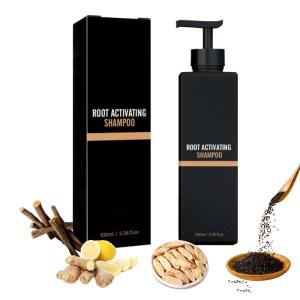 Root Activator Hair Loss Thickening Shampoo for Hair Regrowth, Unisex, Natural Formula for Men and Women（1 PCS）