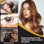 Root Activator Hair Loss Thickening Shampoo for Hair Regrowth, Unisex, Natural Formula for Men and Women（1 PCS）