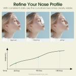Baifuduo Nose Shaper Up Lifting Clip,Intelligent Nose Shaper for Wide Noses,Pain Free Nose Slimmer Device High Up Tool