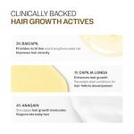 Bare Anatomy Advanced Hair Growth Serum| 3% Redensyl - 2x Better Results than Minoxidil | + 4% Anagain + 3% Baicapil | Rosemary, Biotin | Hair growth & Hair fall control serum for Women & Men | 30mL