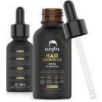 Elevate Hair Regrowth Treatment 5% Minoxidil Solution - Biotin Serum Hair Growth Oil for Men & Women - Thicker Fuller Stronger Hair - Stops Hair Loss & Thinning - Natural Hair Thickening Treatment 1oz
