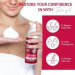 Yzmoffer 5% Minoxidil Foam for Women, Hair Regrowth Treatment for Thinning Hair and Hair Loss, Lightweight Non-Greasy Formula, Dermatologist Recommended, 2 × 60g (2-Month Supply)