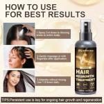 Minoxidil Spray - 5% Minoxidil for Men, Minoxidil for Women Hair Growth Products, Extra Strength Hair Regrowth Devices with Biotin, Help to Stop Loss Hair Unscented Light and non Greasy 3.38 Fl.OZ