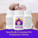 Mama’s Select Postpartum Hair Loss Vitamins – Reduce Shedding, Restore Thickness, Shine, & Strength – Supports Hormonal Balance, Cellular Renewal & Scalp Health – Treatment Is Safe for Breastfeeding