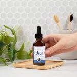 Hair Aura Topical Melatonin for Hair Loss | Hair Loss Fighting Formula with Melatonin, Biotin & Ginkgo Biloba | Paraben and Gluten Free | For Men and Women | 2oz