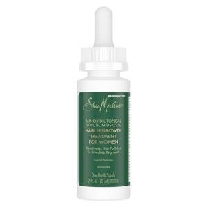 SheaMoisture Hair Regrowth Treatment for Women Minoxidil Topical Solution UPS, 2% to Stimulate Hair Regrowth Unscented 2 oz