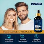 5% Minoxidil Hair and Beard Growth Kit: Extra Strength Minoxidil Topical Hair Regrowth Treatments Serum for Thinning Hair - Hair Loss Products for Men and Women