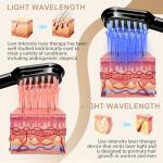 Laser Hair Growth Comb, Hair Growth Device, promote hair growth in women and men, Black