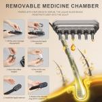 Laser Hair Growth Comb, Hair Growth Device, promote hair growth in women and men, Black