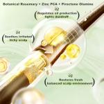 Tgideas Rosemary Biotin Amino Acid Shampoo, Hair Growth Shampoo for Women and Men, Thinning Hair Loss Natural 8.45 fl oz, Two-Pieces