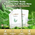 Tgideas Rosemary Biotin Amino Acid Shampoo, Hair Growth Shampoo for Women and Men, Thinning Hair Loss Natural 8.45 fl oz, Two-Pieces