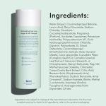 hers triple threat shampoo for hair that feels and looks thicker and stronger with biotin, saw palmetto, pumpkin seed oil, lightly scented with rose, helps control hair shedding, 2 pack, 6.4oz